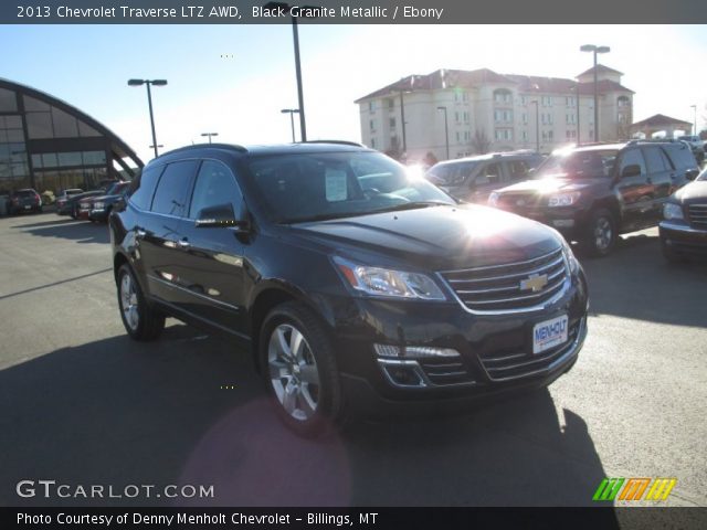 2013 Chevrolet Traverse LTZ AWD in Black Granite Metallic