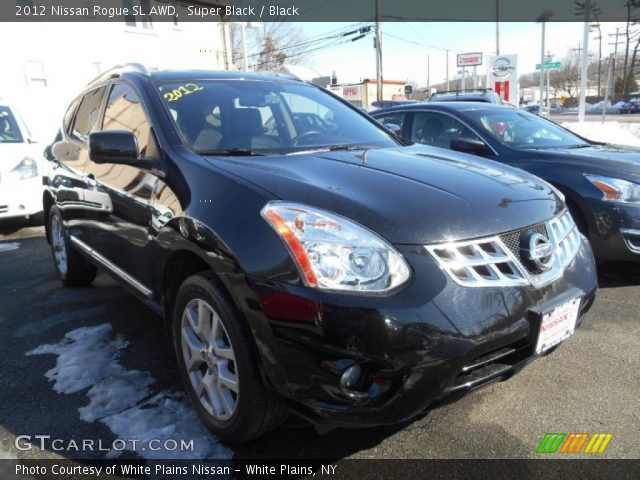 2012 Nissan Rogue SL AWD in Super Black