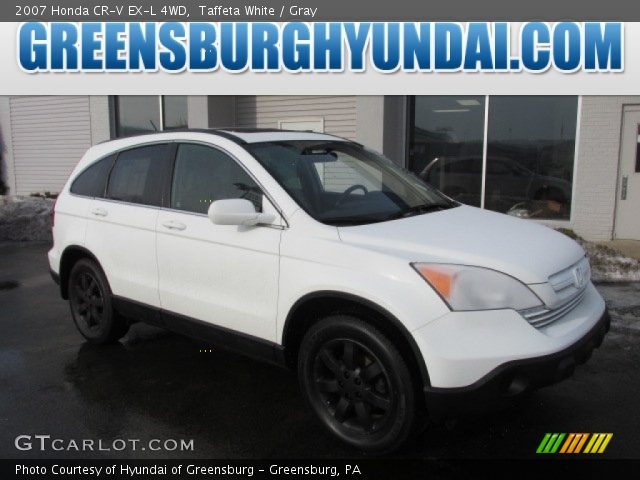 2007 Honda CR-V EX-L 4WD in Taffeta White