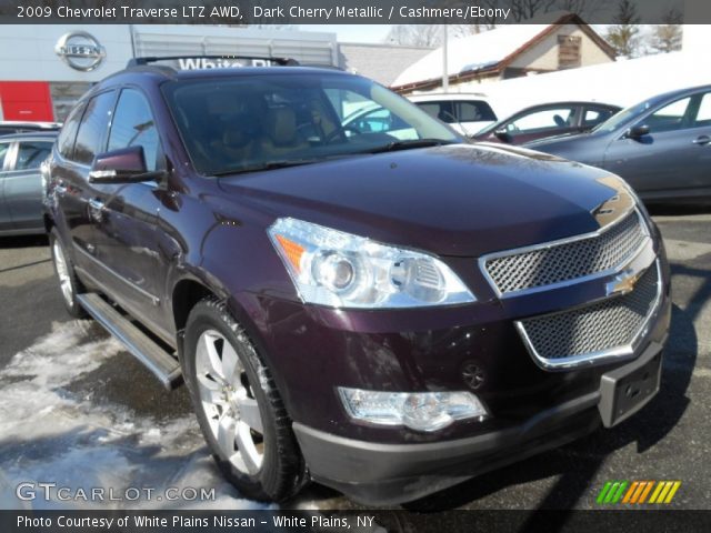 2009 Chevrolet Traverse LTZ AWD in Dark Cherry Metallic