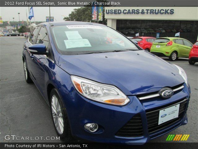 2012 Ford Focus SEL Sedan in Sonic Blue Metallic