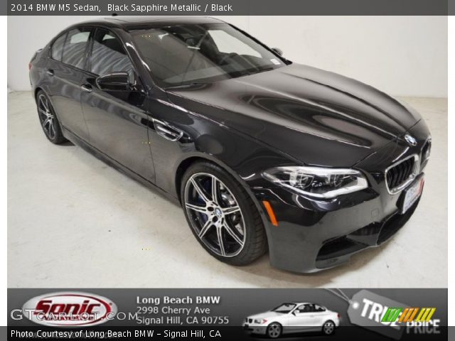 2014 BMW M5 Sedan in Black Sapphire Metallic