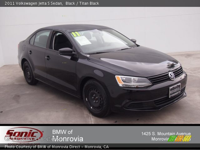 2011 Volkswagen Jetta S Sedan in Black