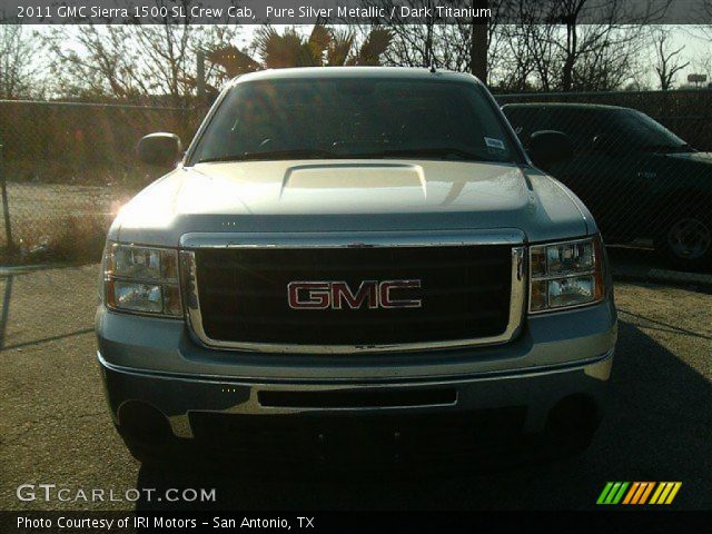 2011 GMC Sierra 1500 SL Crew Cab in Pure Silver Metallic