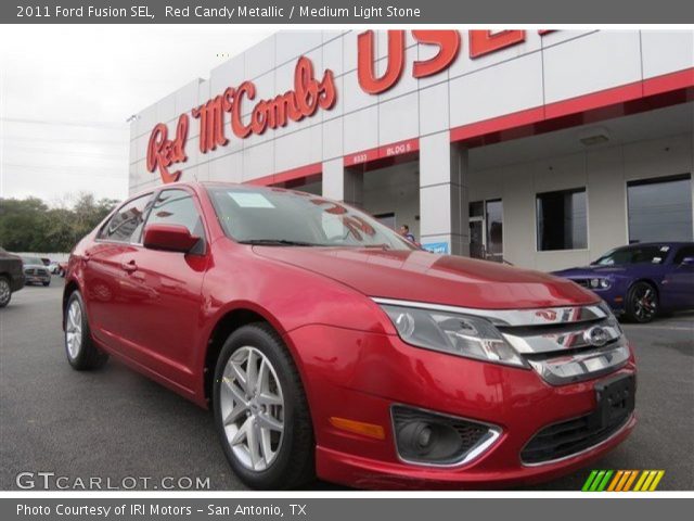 2011 Ford Fusion SEL in Red Candy Metallic