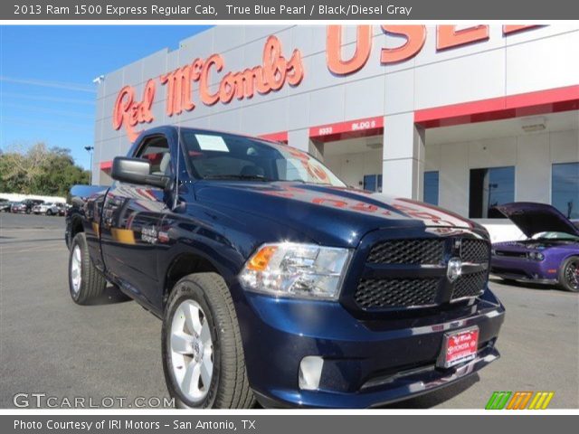2013 Ram 1500 Express Regular Cab in True Blue Pearl