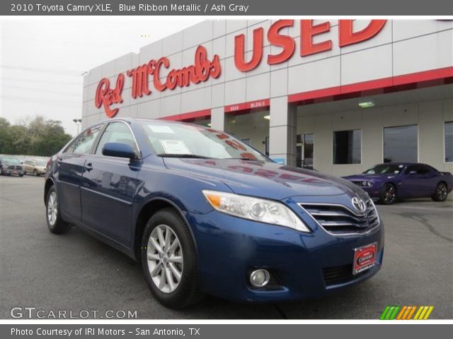 2010 Toyota Camry XLE in Blue Ribbon Metallic