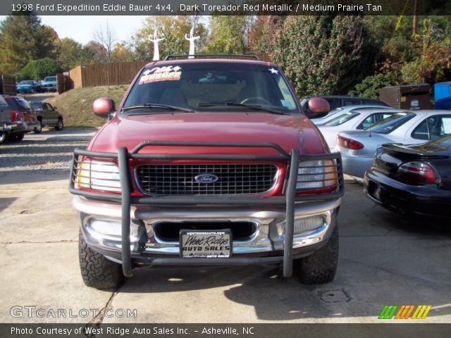 1998 Ford Expedition Eddie Bauer 4x4 in Dark Toreador Red Metallic