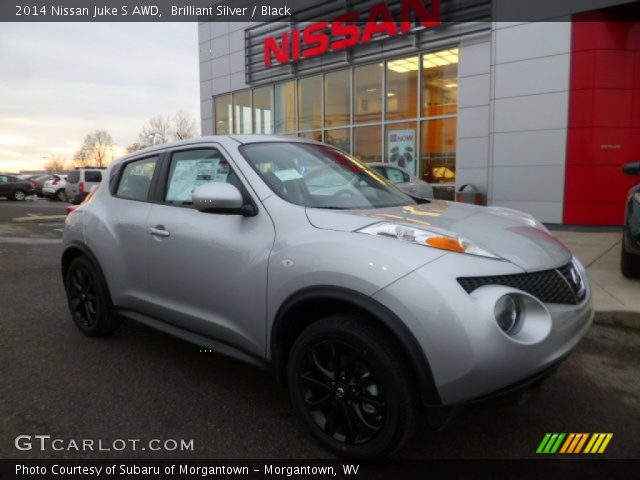 2014 Nissan Juke S AWD in Brilliant Silver