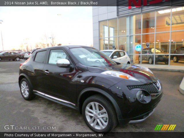 2014 Nissan Juke SL AWD in Bordeaux Black