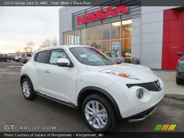 2014 Nissan Juke SL AWD in Pearl White