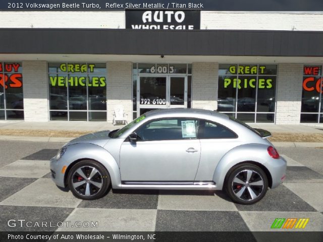 2012 Volkswagen Beetle Turbo in Reflex Silver Metallic
