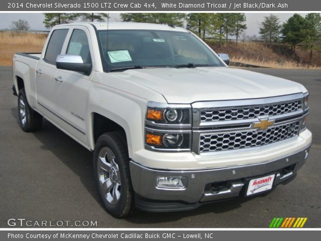 2014 Chevrolet Silverado 1500 LTZ Crew Cab 4x4 in White Diamond Tricoat