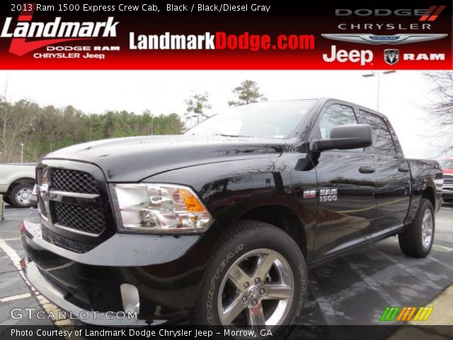 2013 Ram 1500 Express Crew Cab in Black