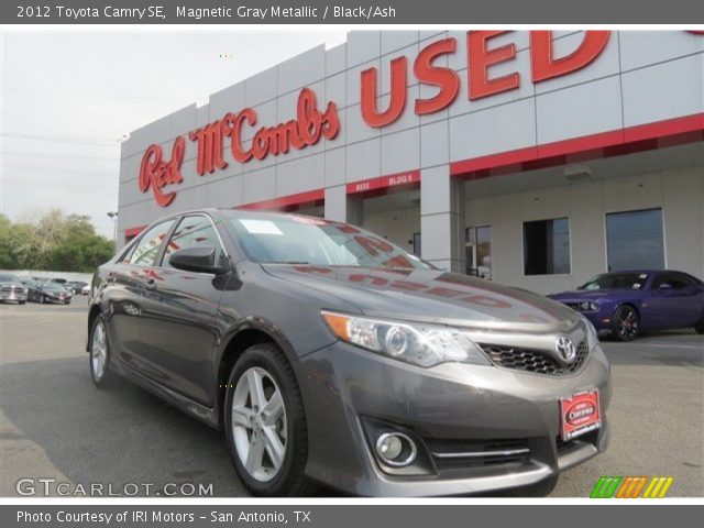2012 Toyota Camry SE in Magnetic Gray Metallic