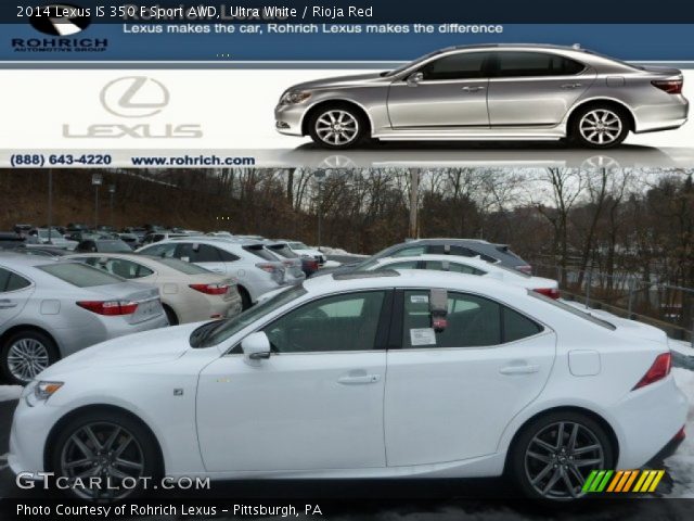 2014 Lexus IS 350 F Sport AWD in Ultra White