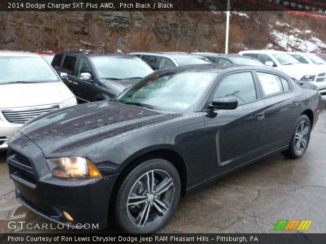 2014 Dodge Charger SXT Plus AWD in Pitch Black