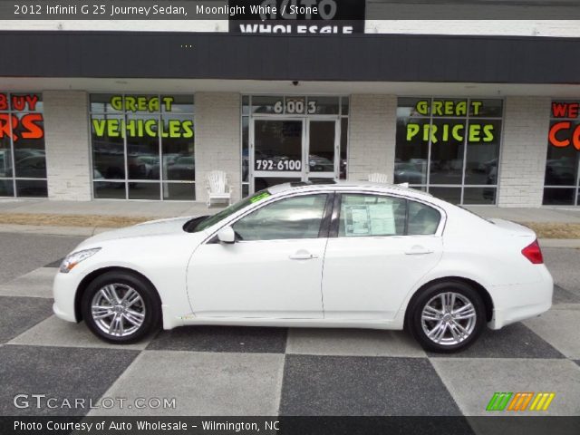 2012 Infiniti G 25 Journey Sedan in Moonlight White