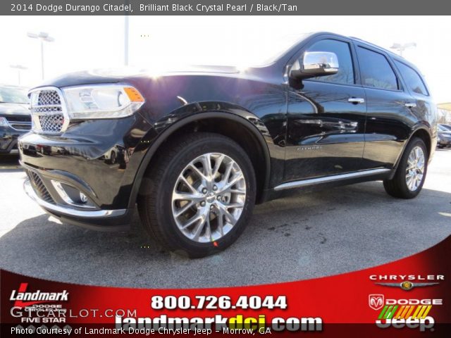 2014 Dodge Durango Citadel in Brilliant Black Crystal Pearl