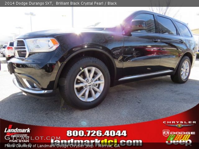 2014 Dodge Durango SXT in Brilliant Black Crystal Pearl
