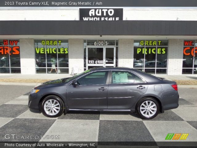 2013 Toyota Camry XLE in Magnetic Gray Metallic