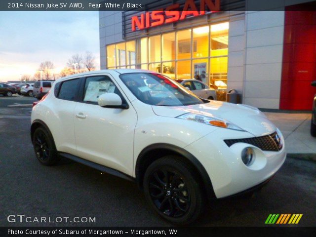 2014 Nissan Juke SV AWD in Pearl White