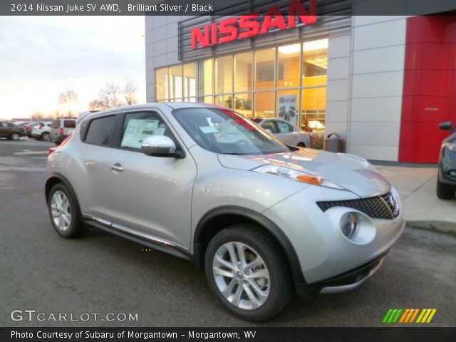 2014 Nissan Juke SV AWD in Brilliant Silver