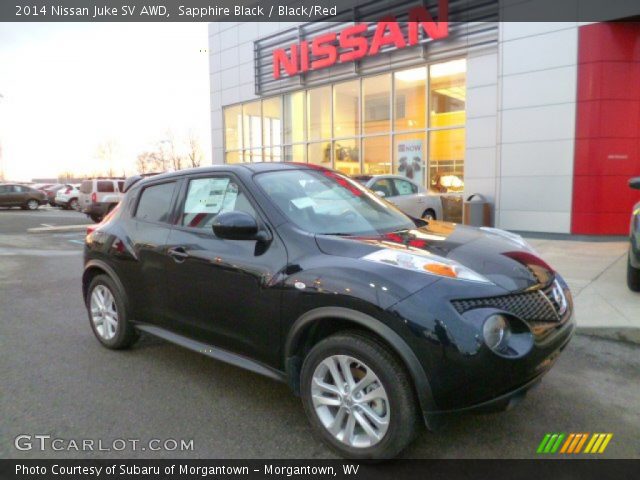 2014 Nissan Juke SV AWD in Sapphire Black