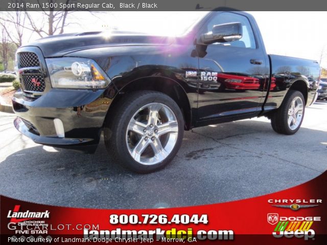 2014 Ram 1500 Sport Regular Cab in Black