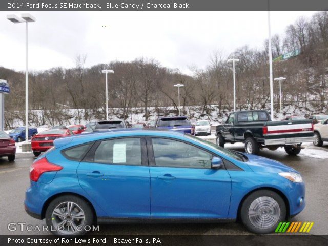 2014 Ford Focus SE Hatchback in Blue Candy