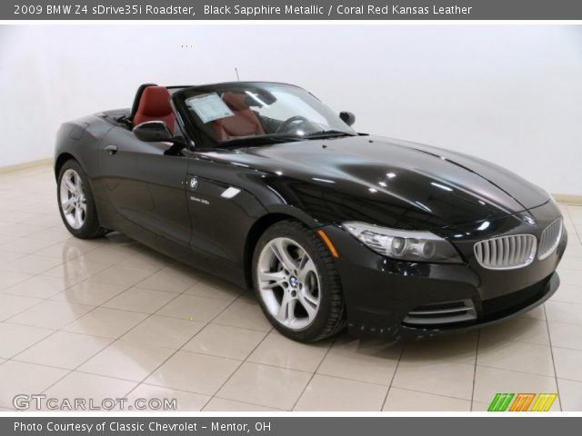 2009 BMW Z4 sDrive35i Roadster in Black Sapphire Metallic