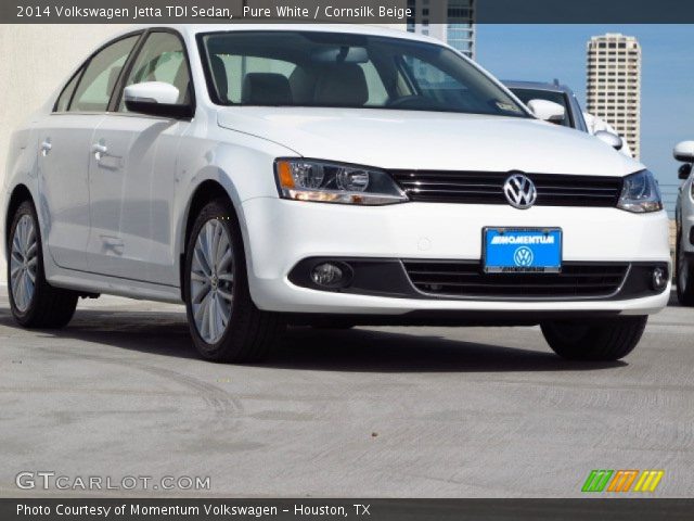 2014 Volkswagen Jetta TDI Sedan in Pure White
