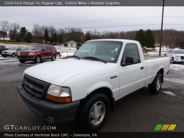 2000 Ford Ranger XL Regular Cab in Oxford White