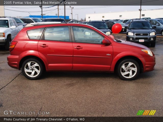 2005 Pontiac Vibe  in Salsa Red Metallic