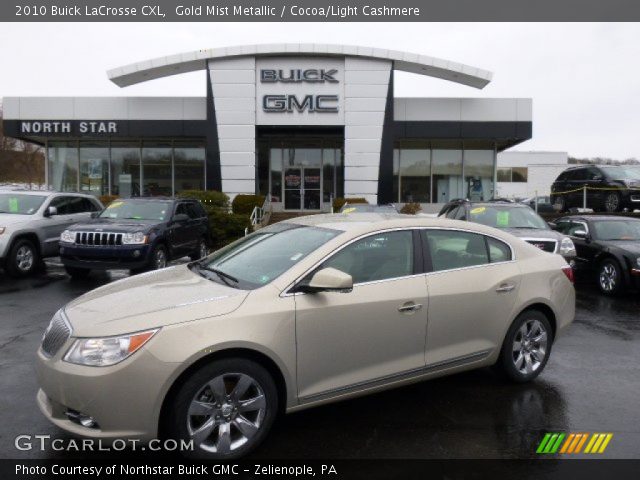 2010 Buick LaCrosse CXL in Gold Mist Metallic
