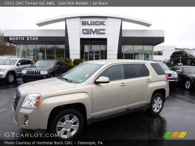 2011 GMC Terrain SLE AWD in Gold Mist Metallic