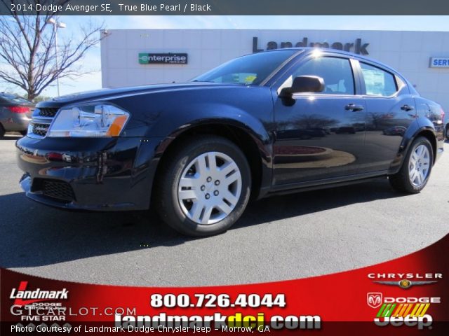 2014 Dodge Avenger SE in True Blue Pearl