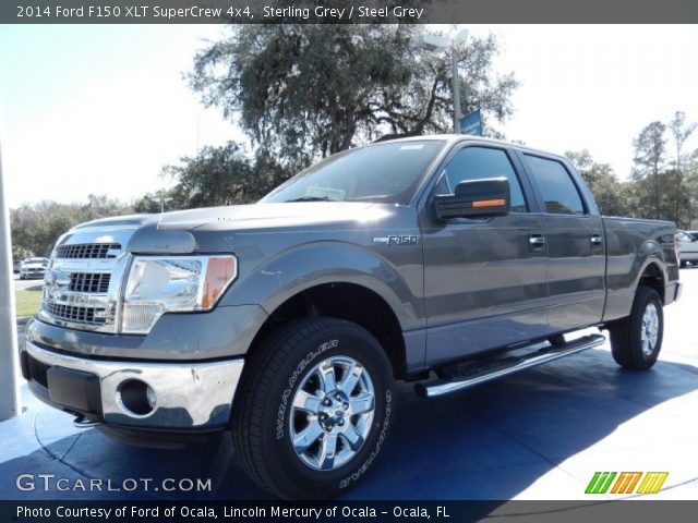 2014 Ford F150 XLT SuperCrew 4x4 in Sterling Grey