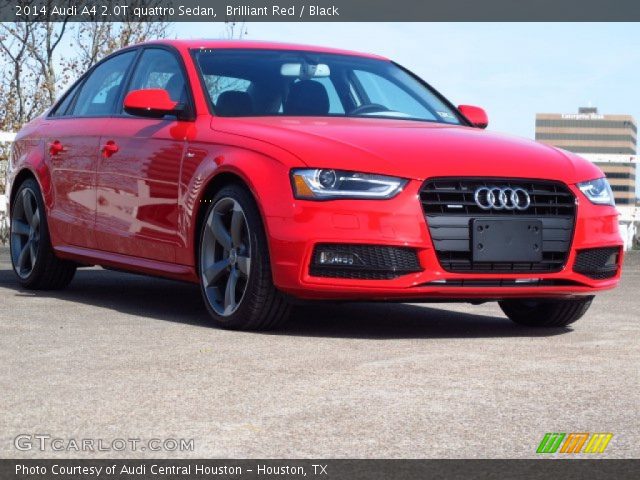 2014 Audi A4 2.0T quattro Sedan in Brilliant Red