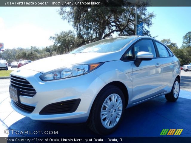 2014 Ford Fiesta S Sedan in Ingot Silver