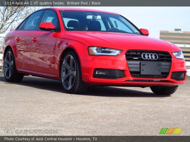 2014 Audi A4 2.0T quattro Sedan in Brilliant Red