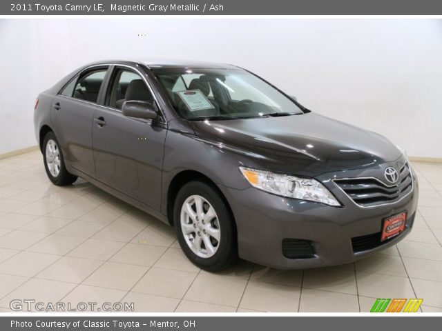 2011 Toyota Camry LE in Magnetic Gray Metallic