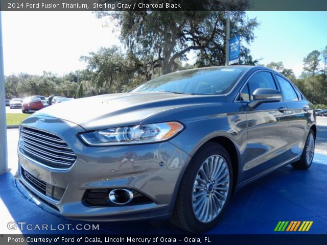 2014 Ford Fusion Titanium in Sterling Gray
