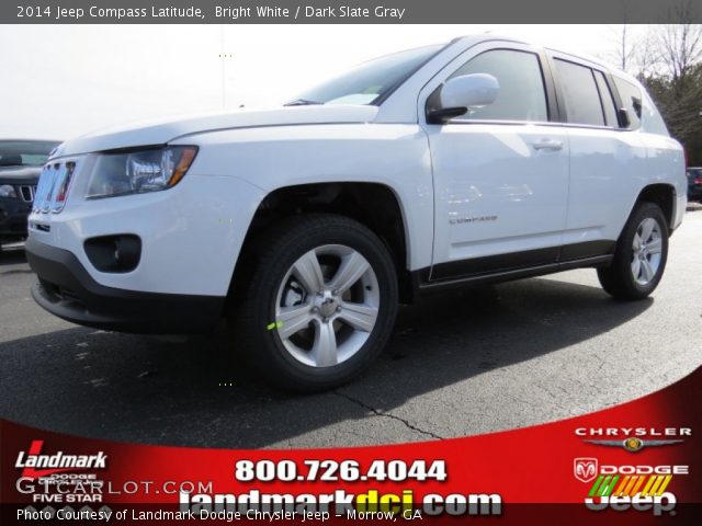 2014 Jeep Compass Latitude in Bright White