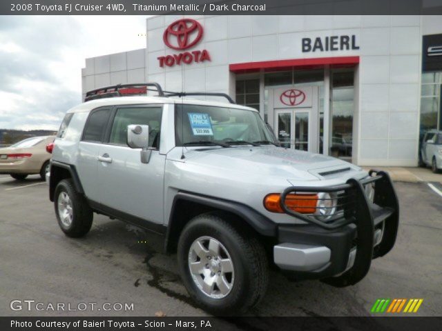 2008 Toyota FJ Cruiser 4WD in Titanium Metallic