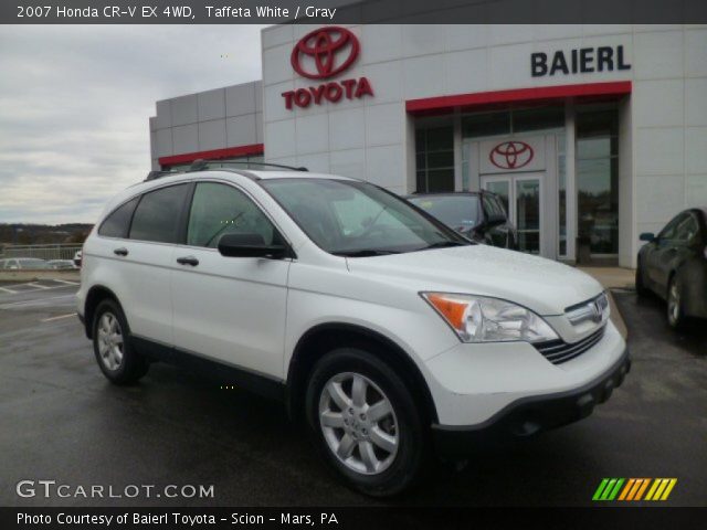 2007 Honda CR-V EX 4WD in Taffeta White
