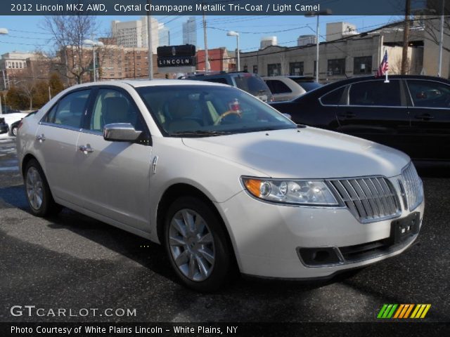 2012 Lincoln MKZ AWD in Crystal Champagne Metallic Tri-Coat
