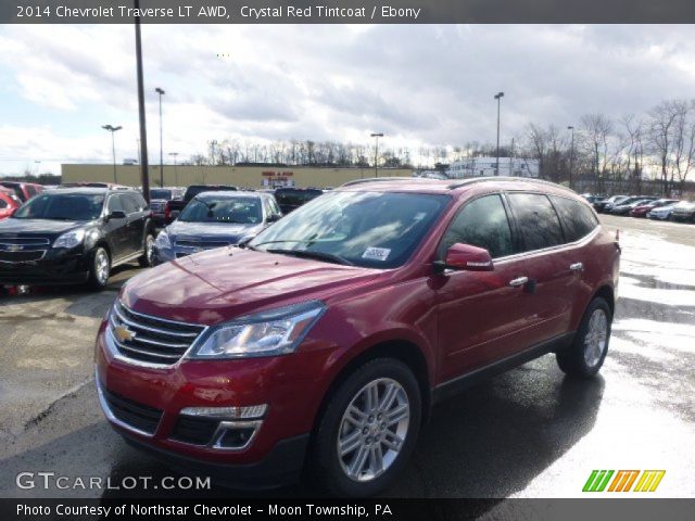 2014 Chevrolet Traverse LT AWD in Crystal Red Tintcoat