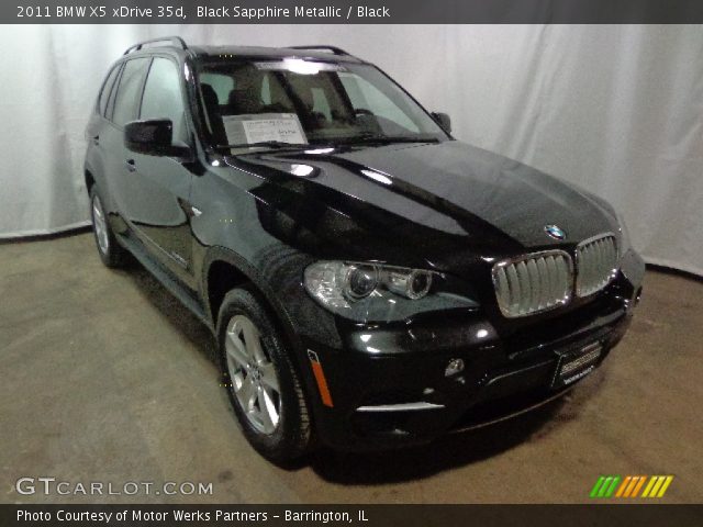 2011 BMW X5 xDrive 35d in Black Sapphire Metallic