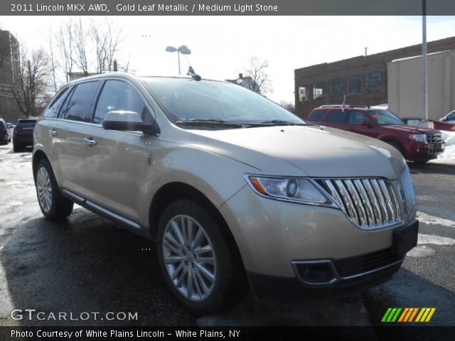 2011 Lincoln MKX AWD in Gold Leaf Metallic